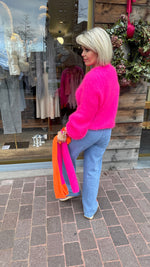 Afbeelding in Gallery-weergave laden, Mohair trui/ ballonmouw
