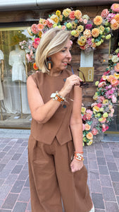 Gilet/camel/ NOOR