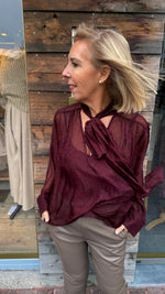 Afbeelding in Gallery-weergave laden, Blouse/ strik/ polkadot/JULIENNE
