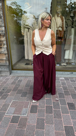 Afbeelding in Gallery-weergave laden, Gilet/cream/NANOU
