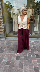 Gilet/cream/NANOU