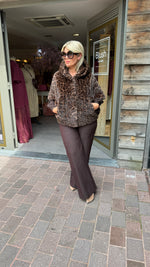 Afbeelding in Gallery-weergave laden, Fake fur vest/ leopard/MEI-LI
