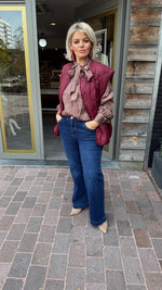 Afbeelding in Gallery-weergave laden, Bodywarmer/ bordeaux/ ANNA
