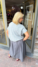 Afbeelding in Gallery-weergave laden, Trui/ grijs/ MIMI
