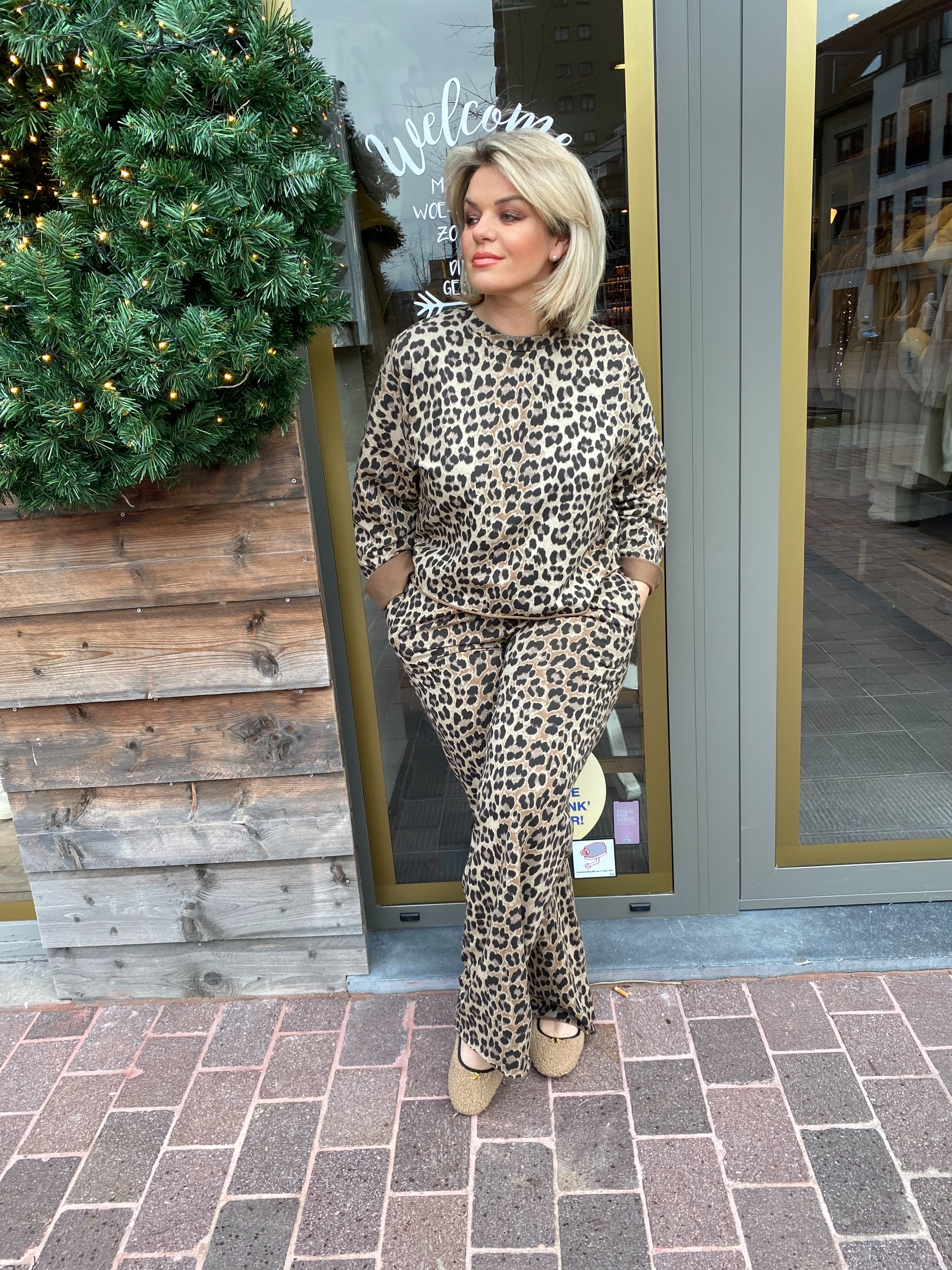 Broek leopard/MARIE