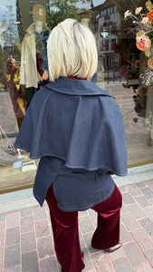 Trenchcoat jeans/kort/ HARVEY