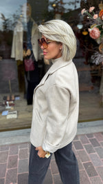 Afbeelding in Gallery-weergave laden, Blazer/ beige/ROMEE
