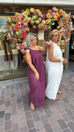Afbeelding in Gallery-weergave laden, One shoulder jurk/ SELMA
