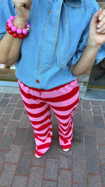 Afbeelding in Gallery-weergave laden, Broek streep/ JULIE
