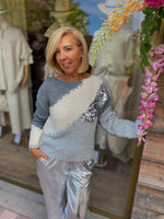 Afbeelding in Gallery-weergave laden, Trui Knit/ paillet /ELLA
