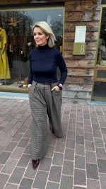 Afbeelding in Gallery-weergave laden, Ruiten broek/ MANON/ blauw
