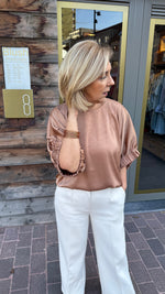 Afbeelding in Gallery-weergave laden, Satinlook blouse/ NORA
