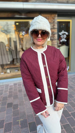 Afbeelding in Gallery-weergave laden, Doorstikte jas/KARLIJN
