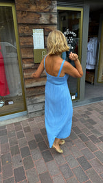 Afbeelding in Gallery-weergave laden, Jurk/ blauw/ EMMY
