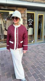 Afbeelding in Gallery-weergave laden, Doorstikte jas/KARLIJN
