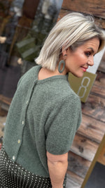 Afbeelding in Gallery-weergave laden, Cardigan/ korte mouw/ ELLE
