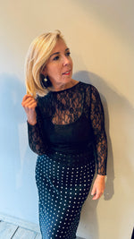 Afbeelding in Gallery-weergave laden, Rok polkadot/LOLA
