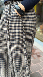 Afbeelding in Gallery-weergave laden, Ruiten broek/ MANON/ blauw
