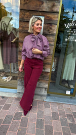 Afbeelding in Gallery-weergave laden, Hemd/ streep/strik/ALINE
