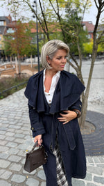 Afbeelding in Gallery-weergave laden, Trenchcoat jeans/ lang/ HARVEY

