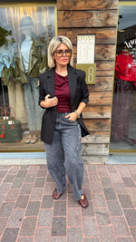 Afbeelding in Gallery-weergave laden, Zwarte blazer/ SANDRINE
