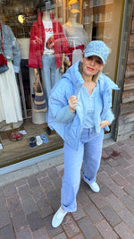 Afbeelding in Gallery-weergave laden, Bodywarmer/blauw/LAURÈL
