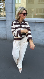 Afbeelding in Gallery-weergave laden, Polo/ streep/ MYRTHE
