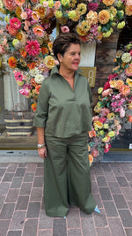 Afbeelding in Gallery-weergave laden, Broek/ groen/LAO/BLACK ROSE
