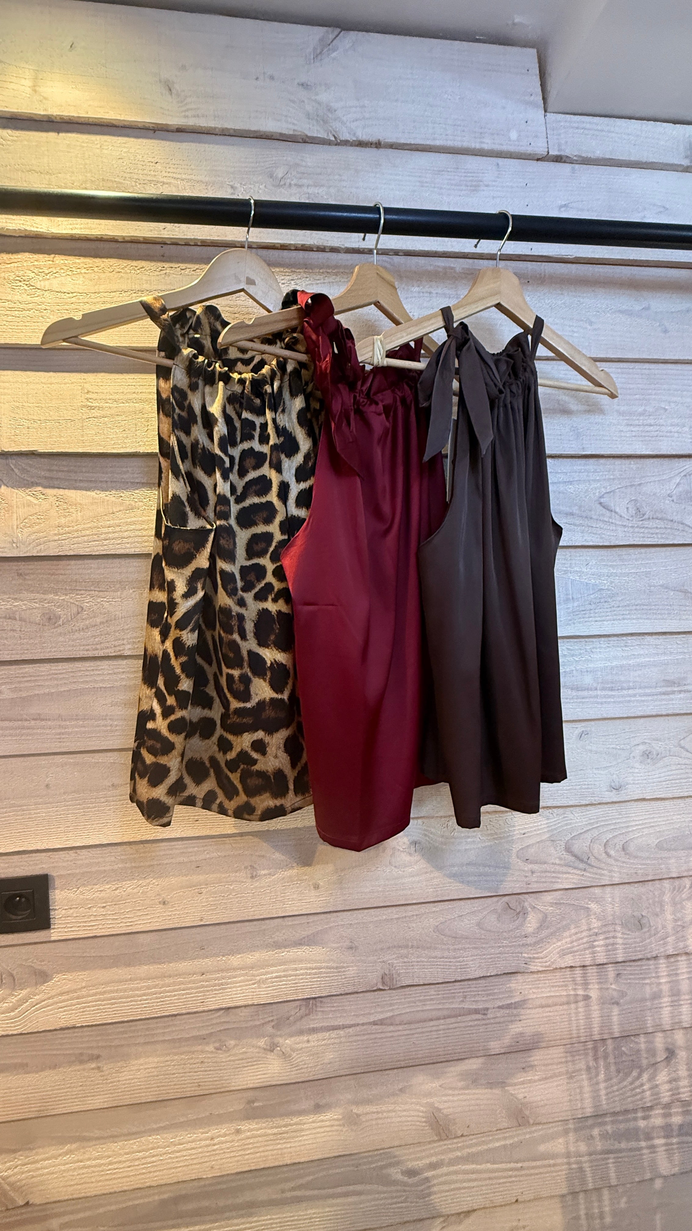 Top/ leopard/LAURI