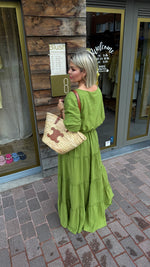 Afbeelding in Gallery-weergave laden, Rok/ groen/LULU

