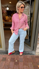 Afbeelding in Gallery-weergave laden, Hemd/ ruit/ rood/ DELPHI
