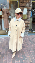 Afbeelding in Gallery-weergave laden, Trenchcoat met kant/KATRIEN
