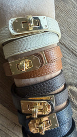 Afbeelding in Gallery-weergave laden, Armband/ leder/ MILA
