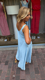 Afbeelding in Gallery-weergave laden, Jurk/ tencel/ jeanslook/AMY
