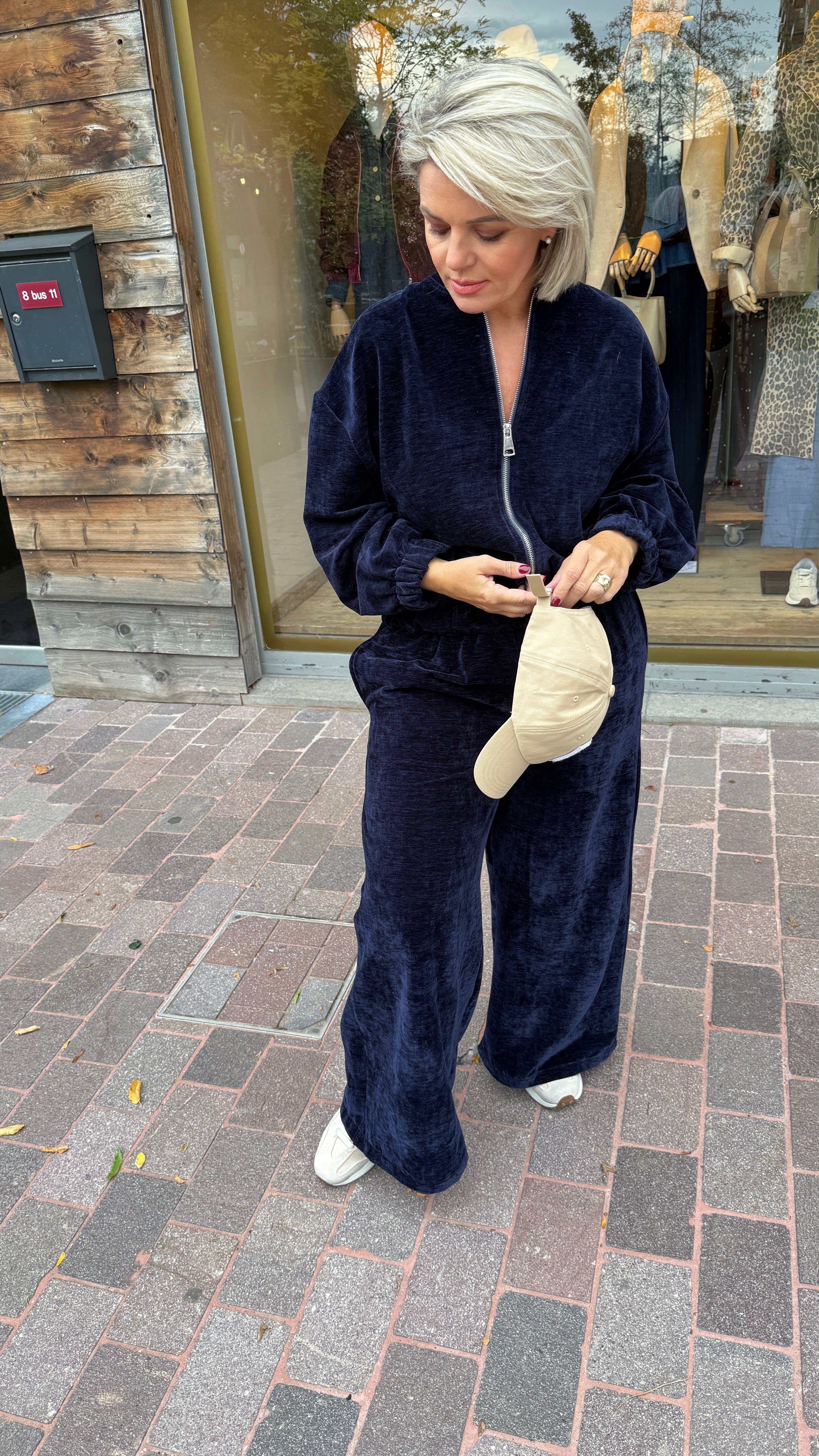 Broek/ donkerblauw/ TESS