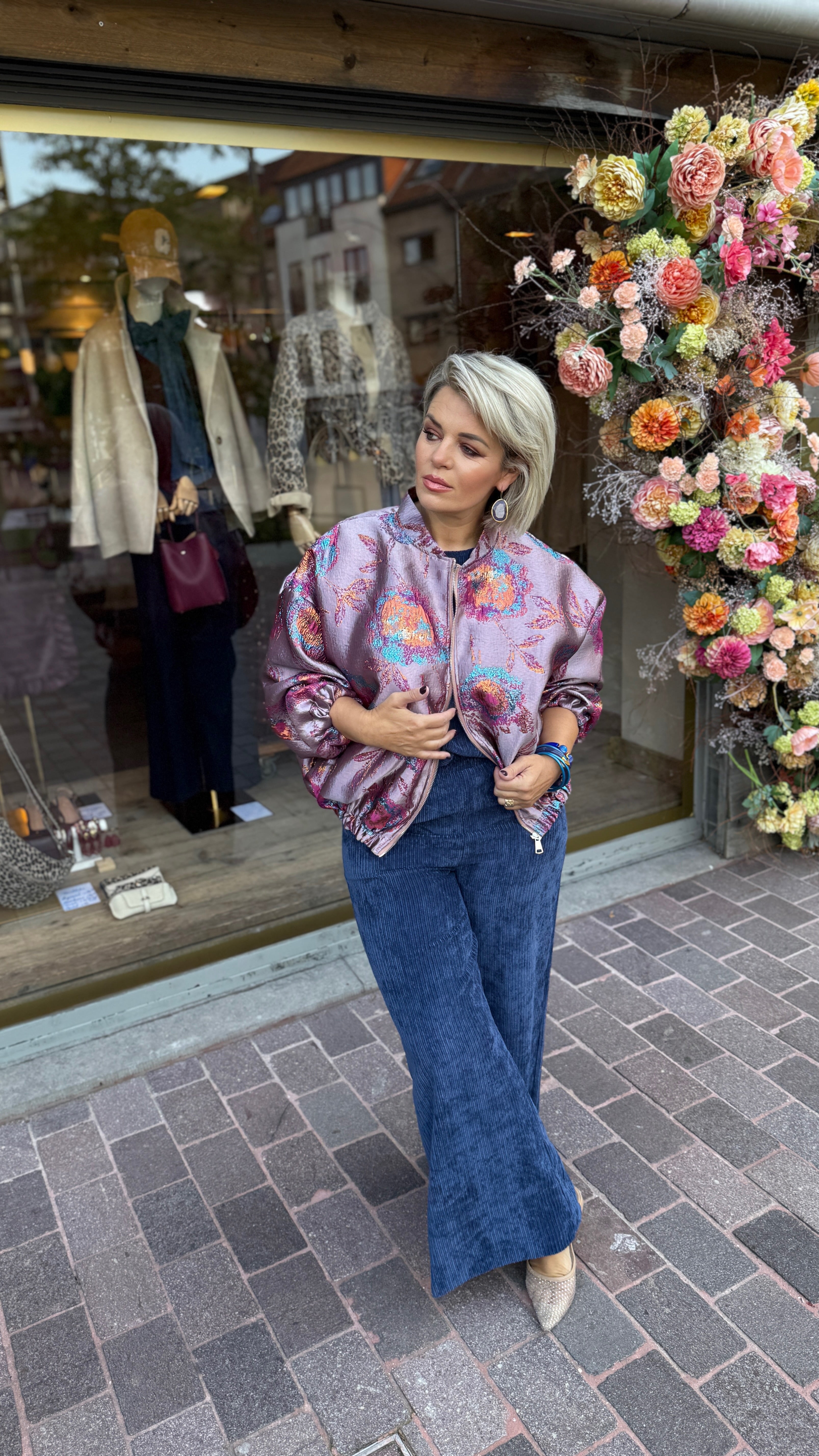 Bomber KIM/oud roze