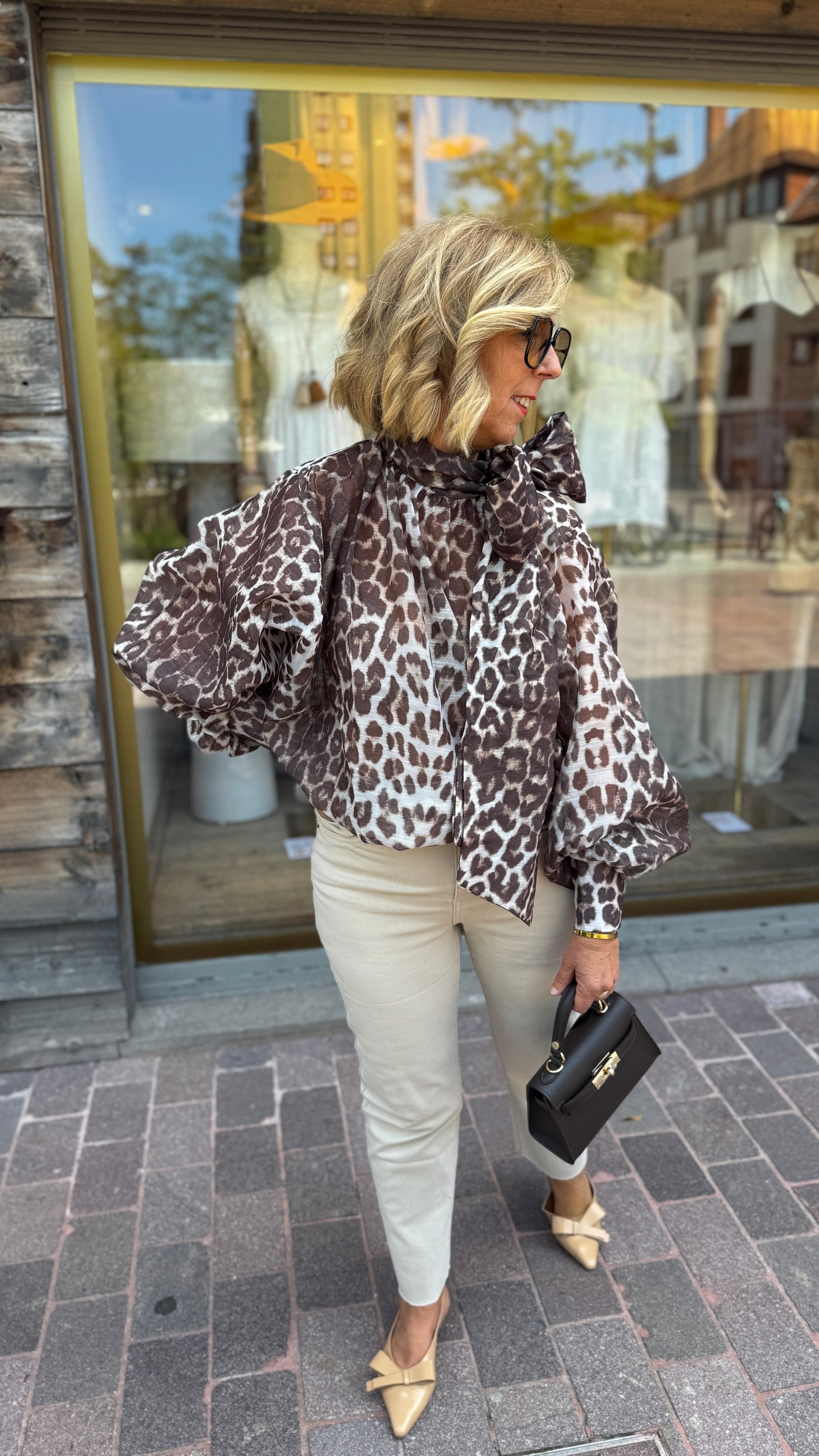Hemd/ strik leopard/MAEVE