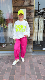 Afbeelding in Gallery-weergave laden, Sweater/ I DON’T SLEEP
