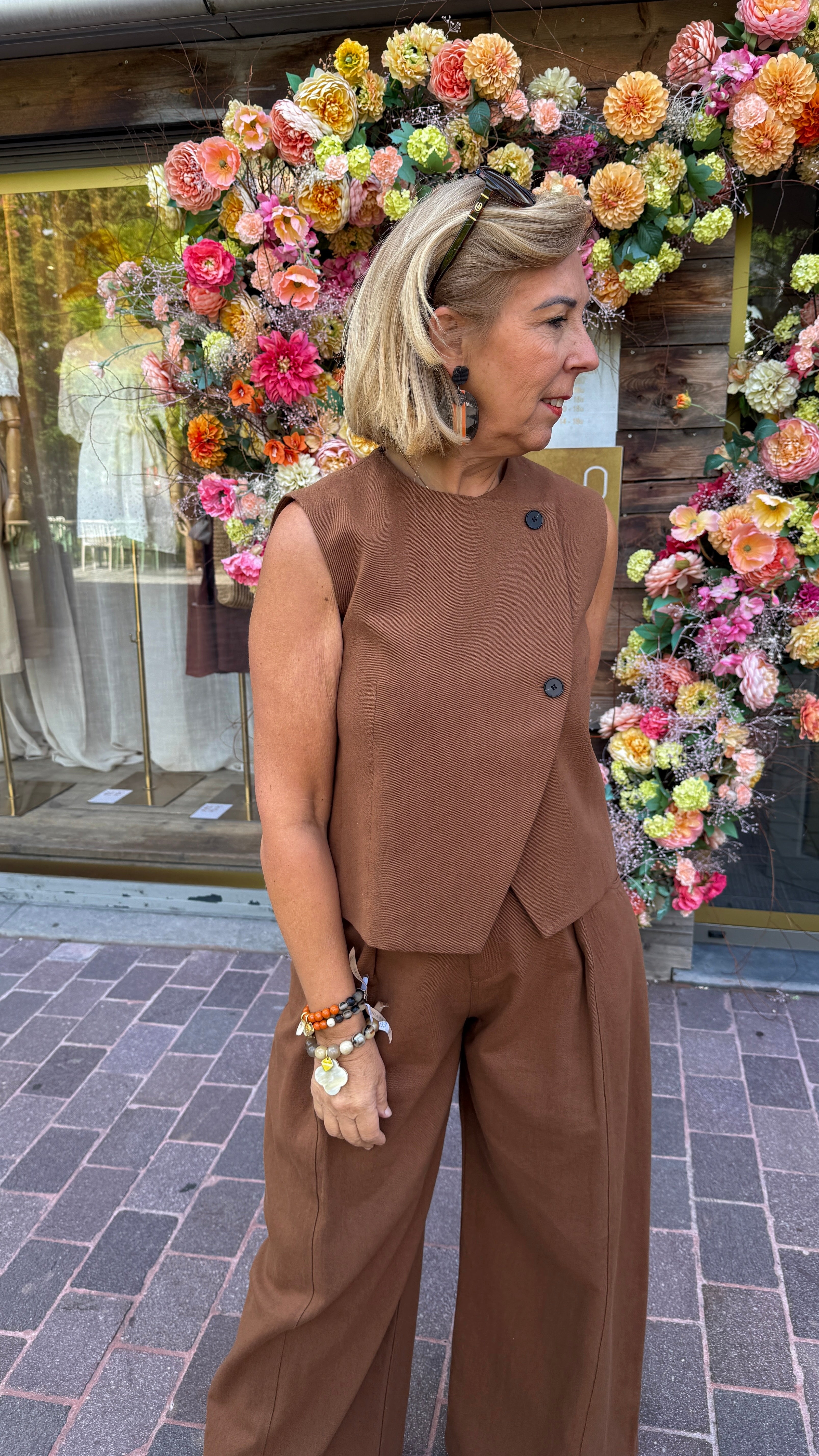 Gilet/camel/ NOOR