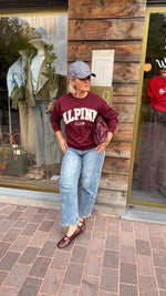 Afbeelding in Gallery-weergave laden, Sweater/ bordeaux/ ALPINE
