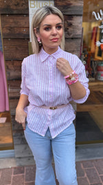 Afbeelding in Gallery-weergave laden, Lederen riem/ELLA
