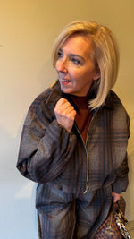 Afbeelding in Gallery-weergave laden, Bomber/ ruit/ LIZETTE
