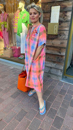Afbeelding in Gallery-weergave laden, Jurk ruit/JANA
