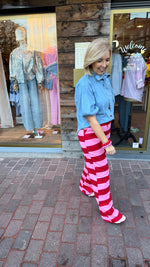 Afbeelding in Gallery-weergave laden, Broek streep/ JULIE
