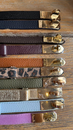 Afbeelding in Gallery-weergave laden, Lederen riem/ JUSTINE
