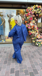 Afbeelding in Gallery-weergave laden, Blouse/blauw/LAO/BLACK ROSE
