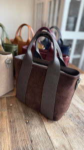 Tas: leder+ suède/ LIA