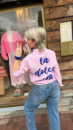 Afbeelding in Gallery-weergave laden, Hemd/ LA DOLCE VITA
