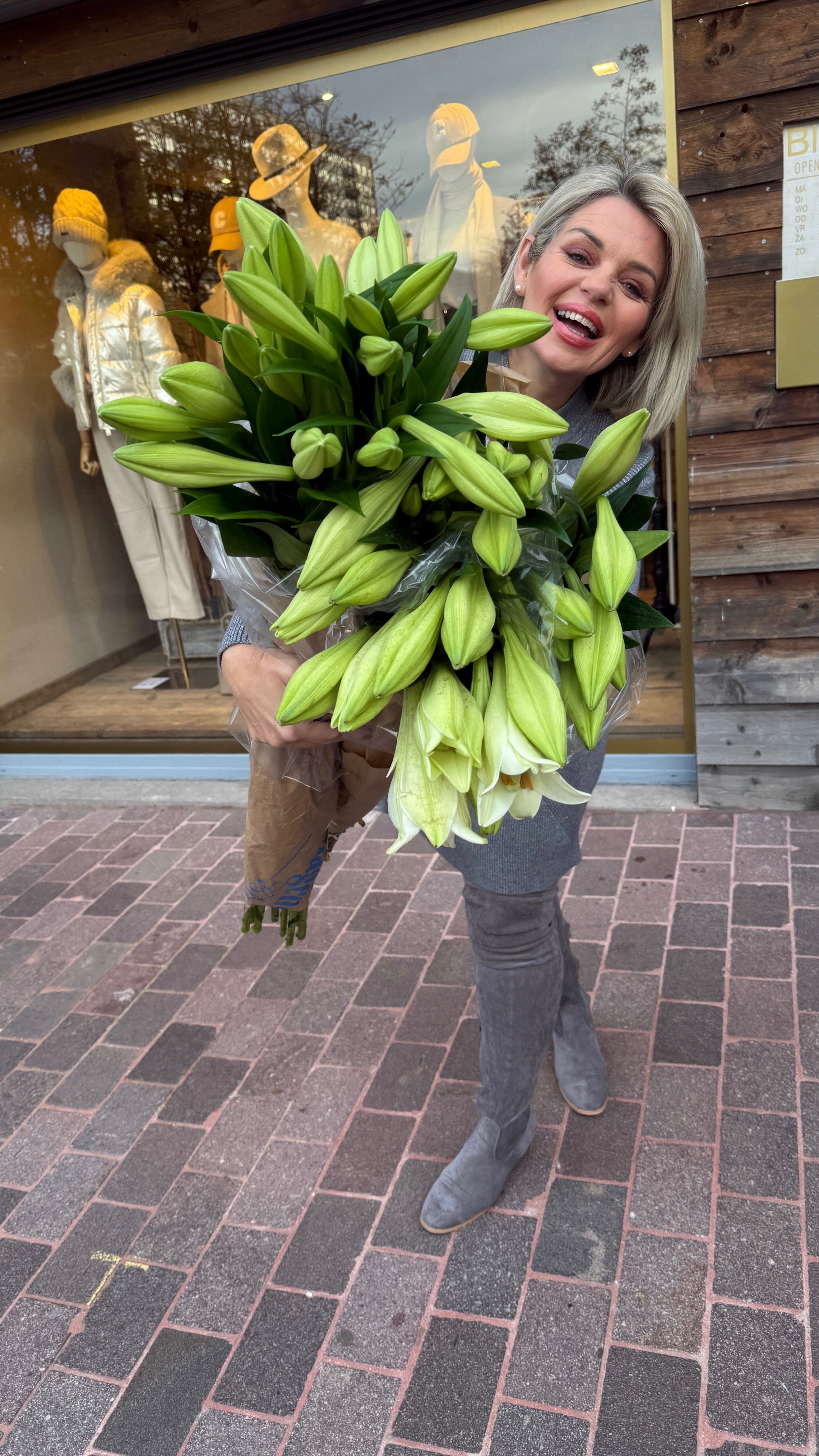 Knit dress/ silver/midi/NEVER FULLY DRESSED