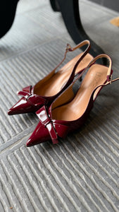 Slingback lacké/ SELMA